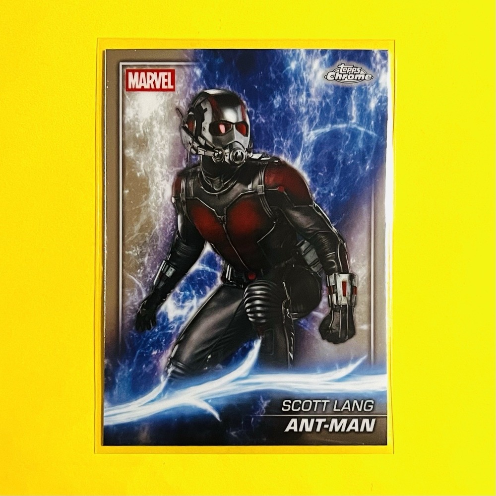 2025 Topps Chrome Marvel Studios Ant-Man Scott Lang #57 Phase Two